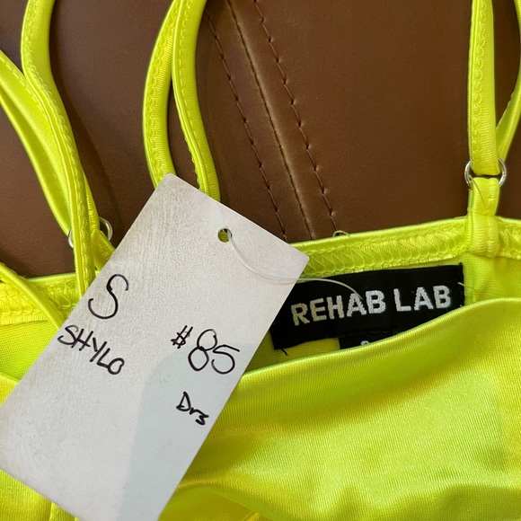 Neon yellow dress NWT - Picture 4 of 6